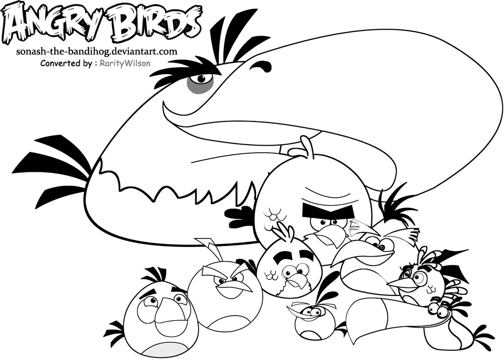 halloween angry birds coloring pages - photo #5