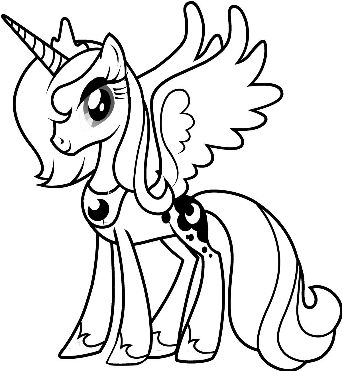 my little pony g3 coloring pages - photo #18