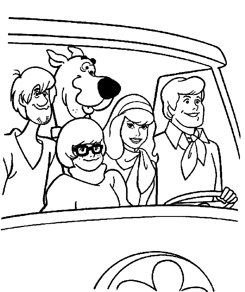 scooby doo coloring pages1