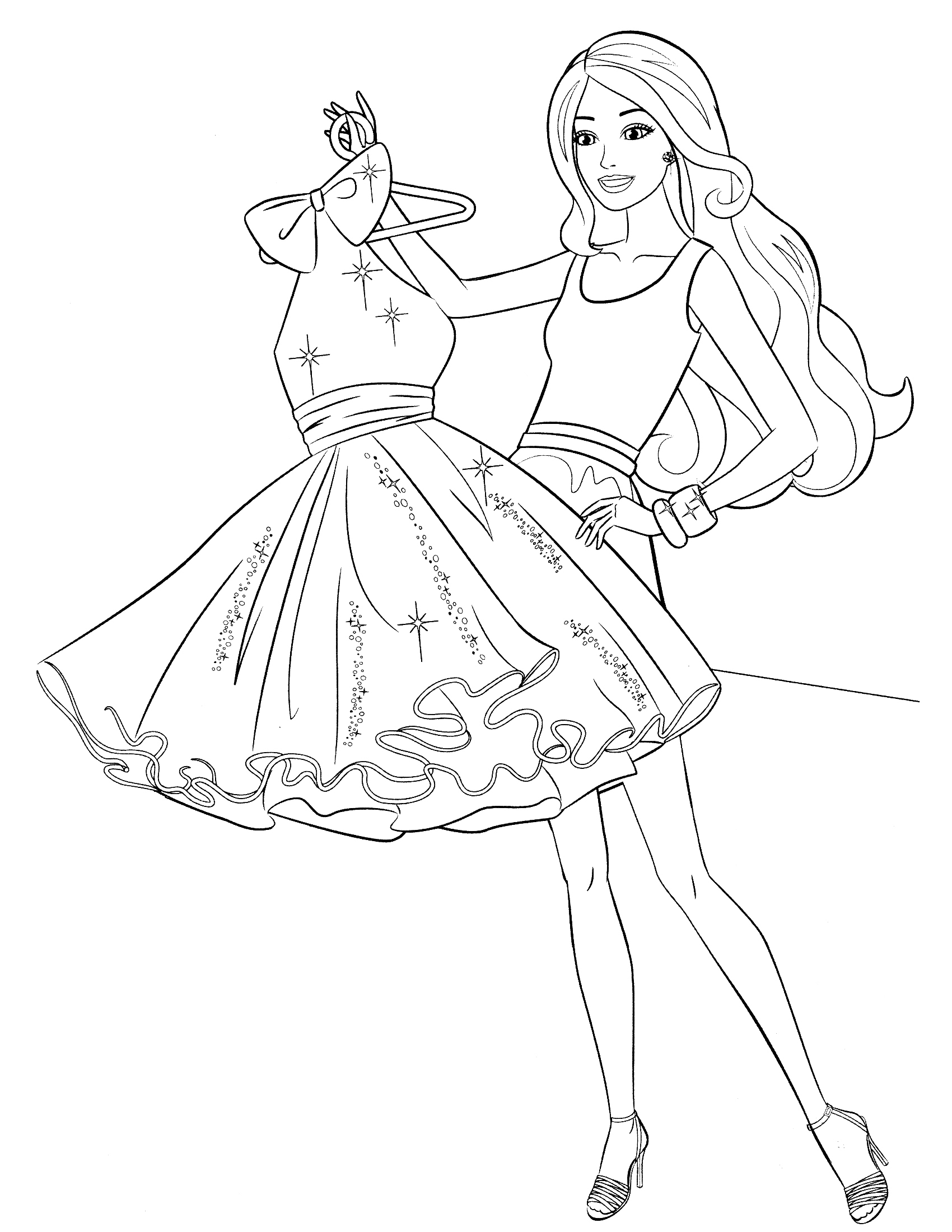 20 Desenhos da Barbie para imprimir  Barbie coloring, Disney coloring  pages, Barbie coloring pages