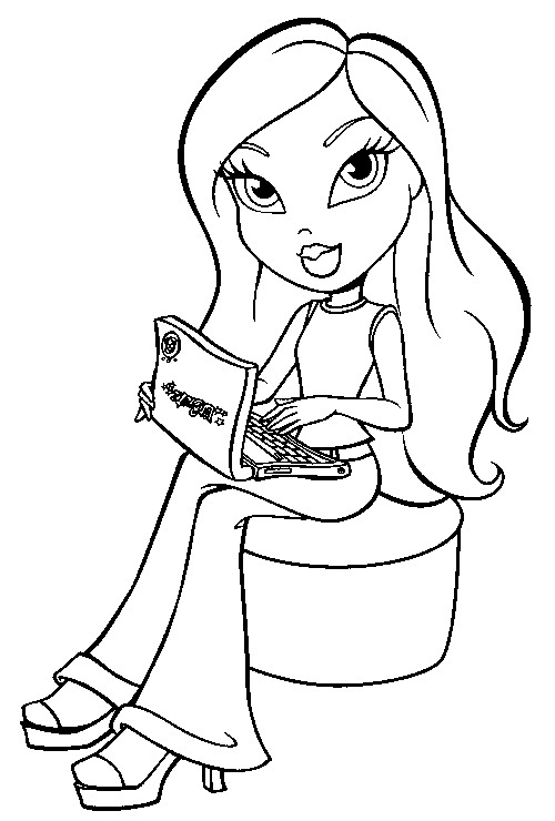 Girls Coloring Pages Z31