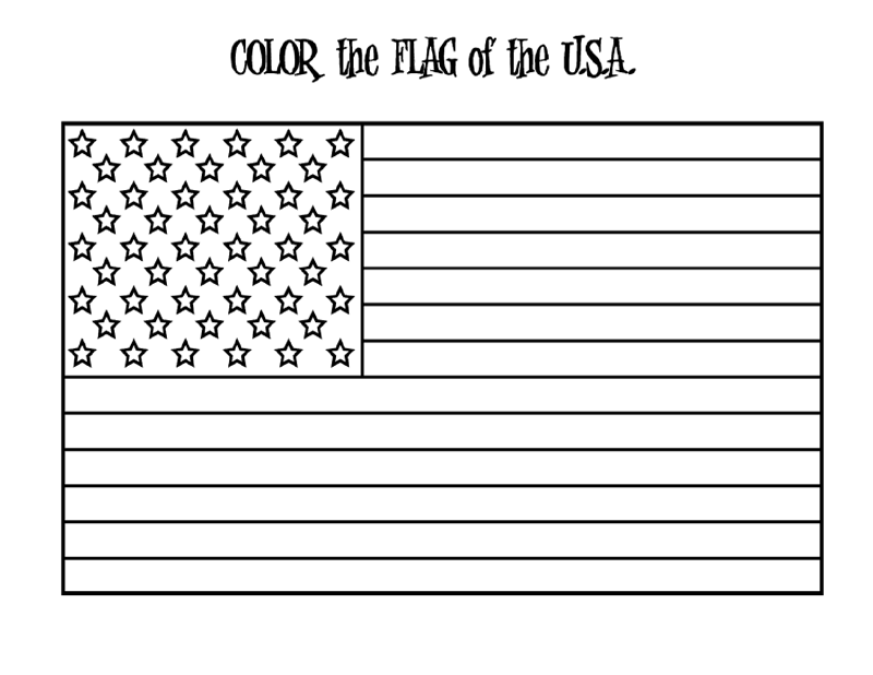 flag-day-coloring-sheet