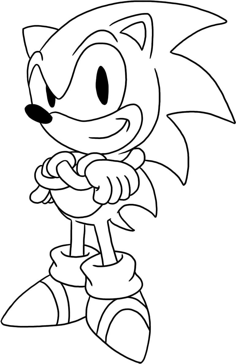 Sonic Coloring Pages Z31