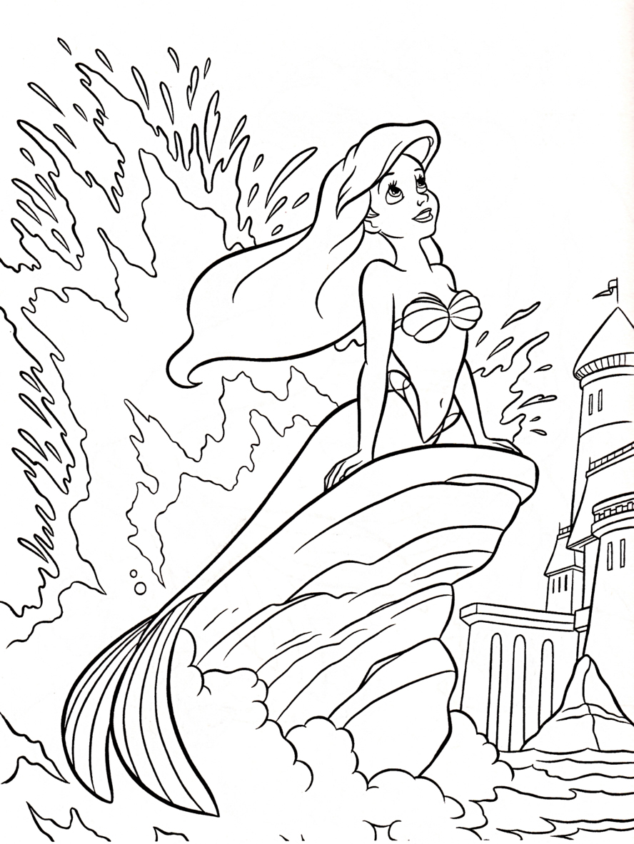 9400 Top Crayola Coloring Pages Disney Princess For Free